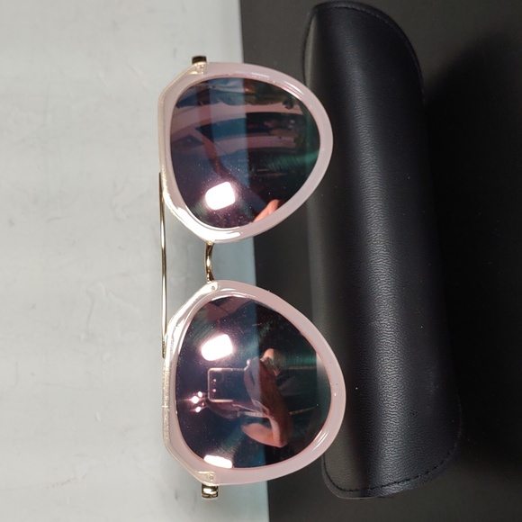 WELLMADE CHEX Aviator Sunglasses - Picture 2 of 6